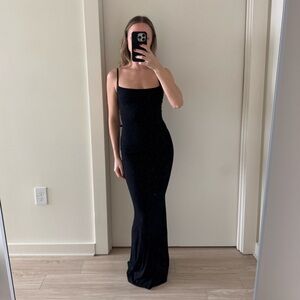 Skims Long Slip Dress